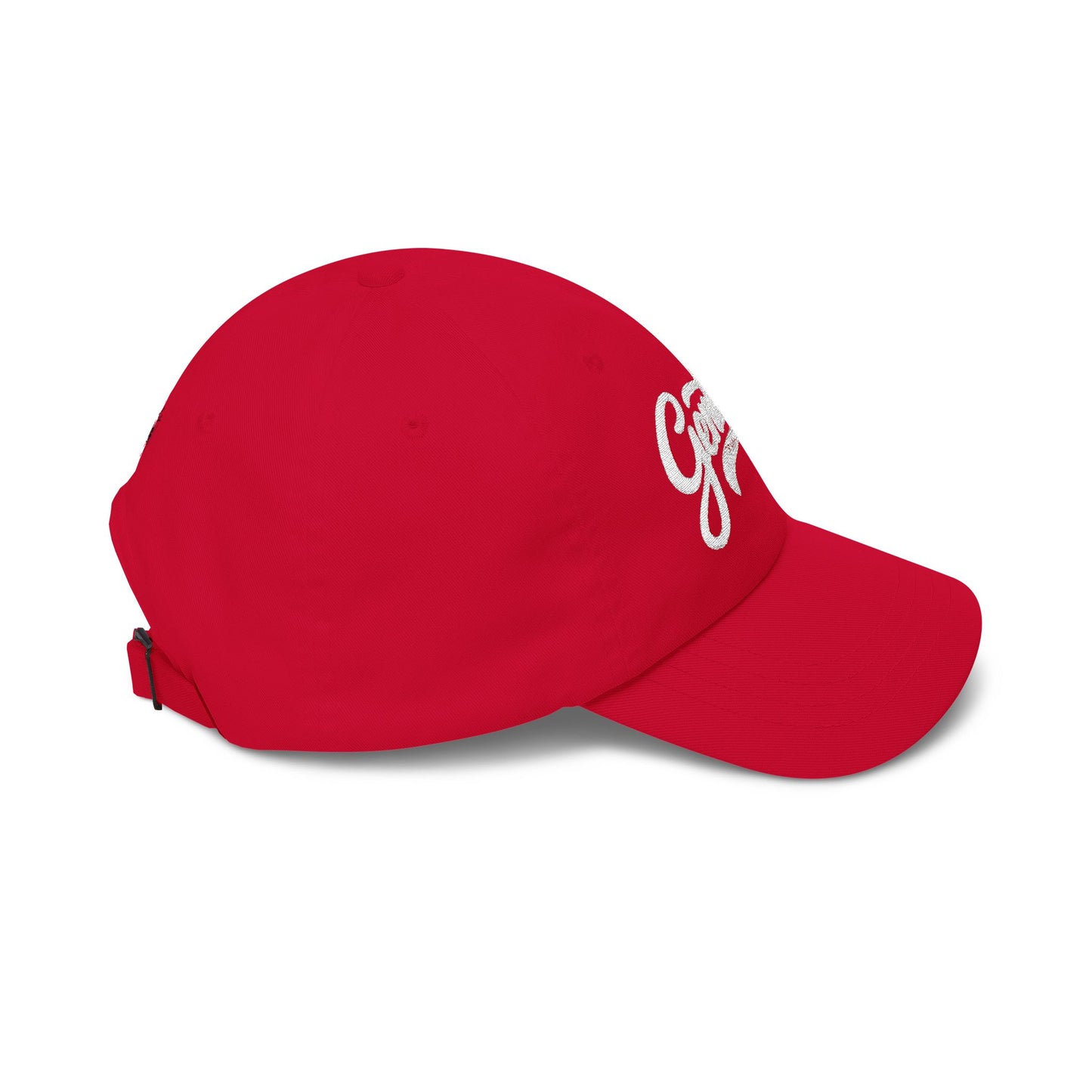 Gentilly Original Classic Dad Cap in Red/White