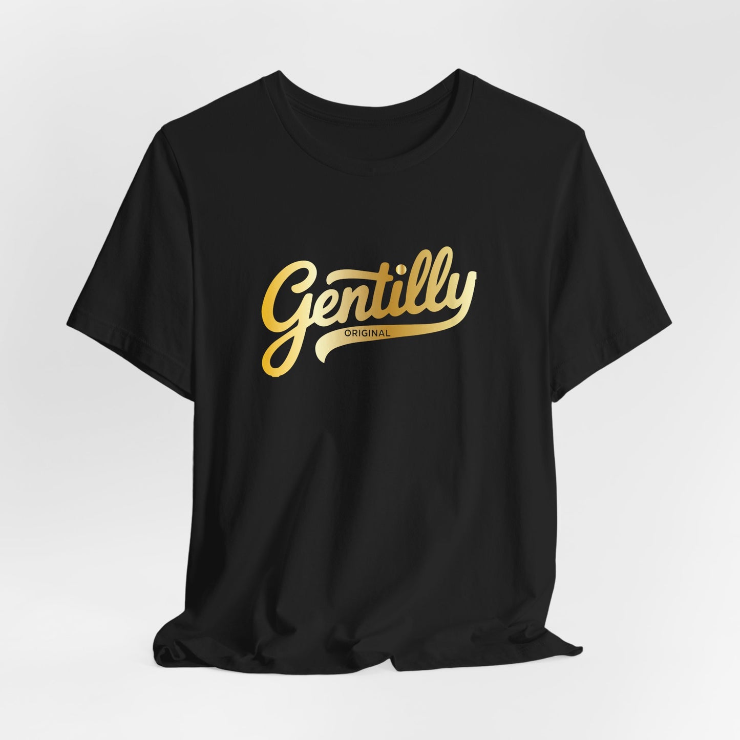 "The Gold Standard" Gentilly Original Tee in Black/Gold