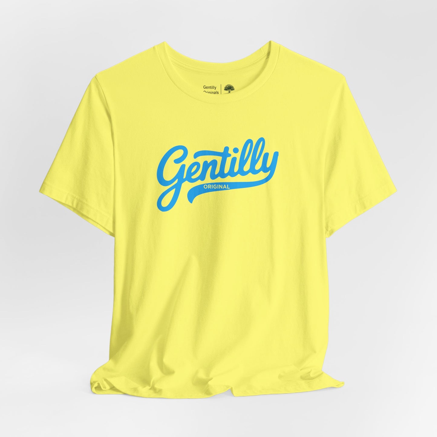 Gentilly Original T-Shirt in Yellow/Light Blue