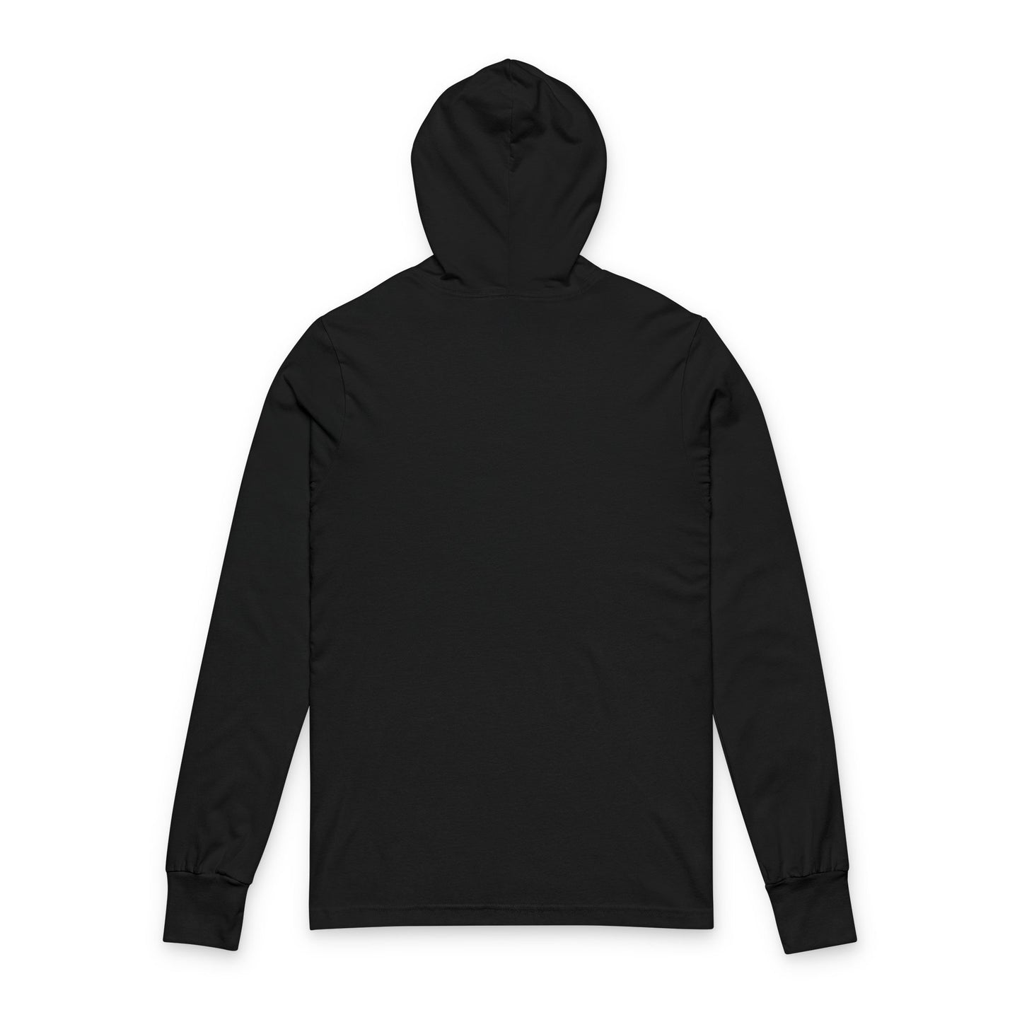 Gentilly Original Hooded Long Sleeve Tee in Black/Old Gold