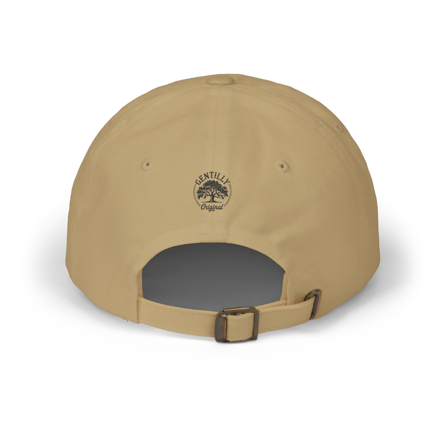 Gentilly Original Classic Dad Cap in Light Khaki/Navy