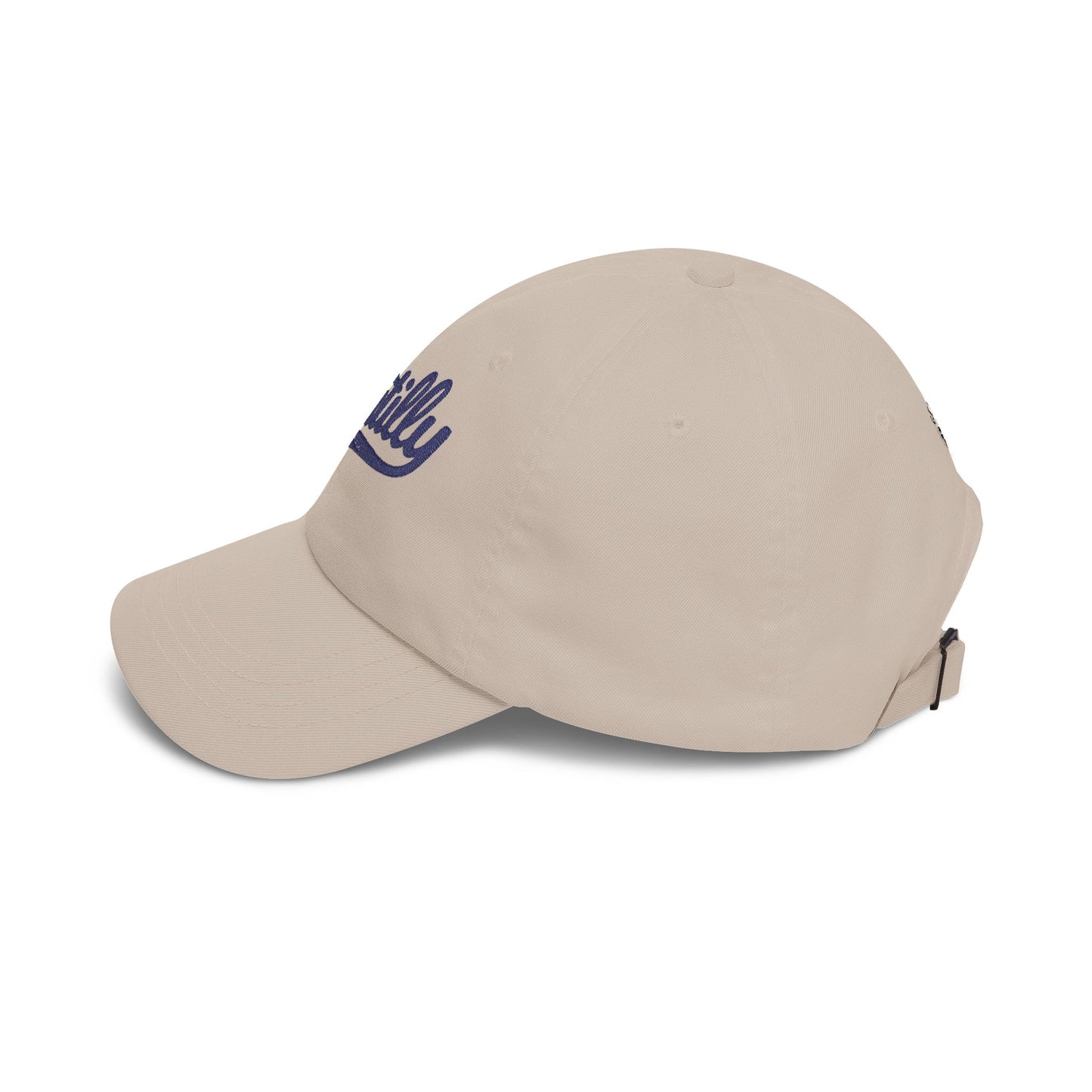 Gentilly Original Classic Dad Cap in Light Khaki/Navy