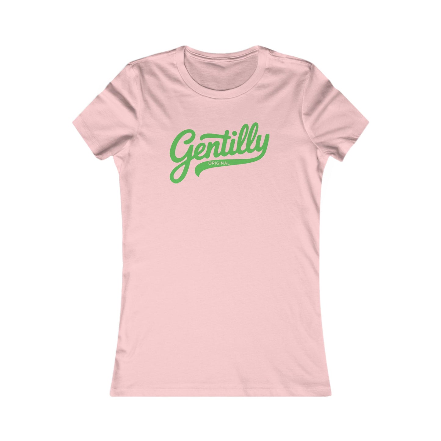 Gentilly Original Women's Tee in Pink/Green