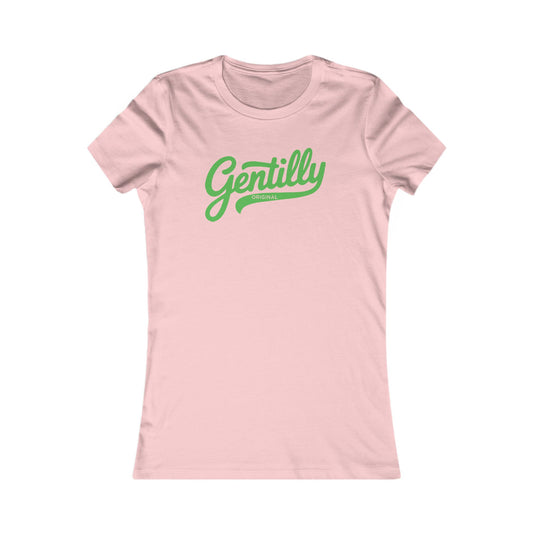 Gentilly Original Women's Tee in Pink/Green