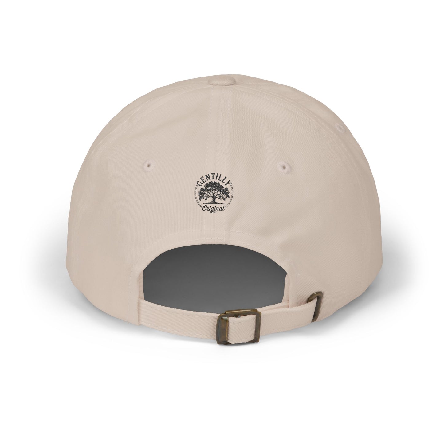 Gentilly Original Classic Dad Cap in Light Khaki/Navy