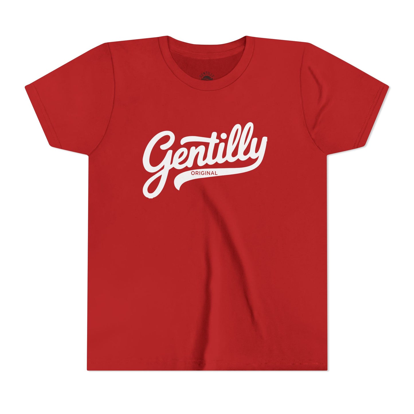 Gentilly Original Youth Tee in Red/White