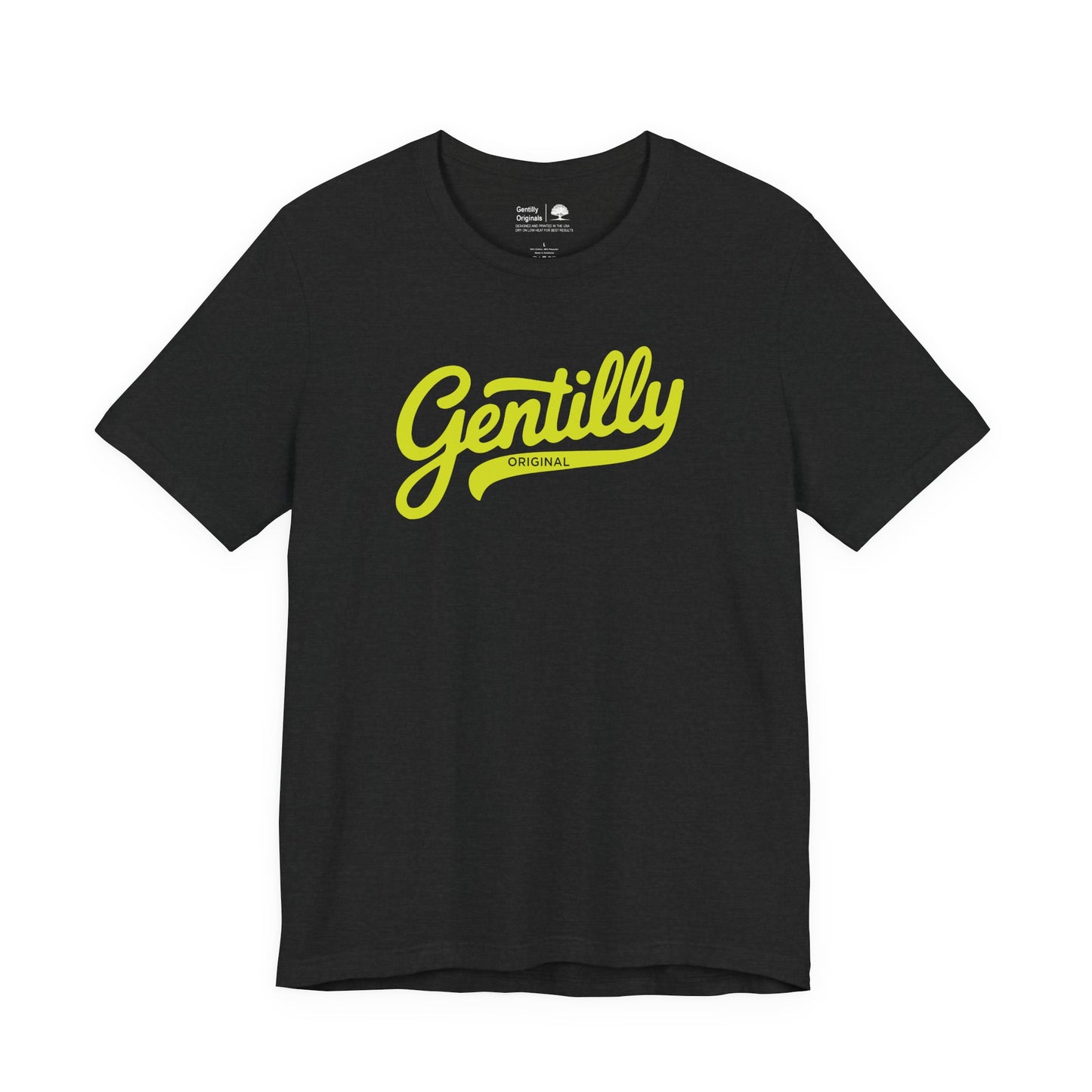 Gentilly Original T-Shirt in Black/Volt