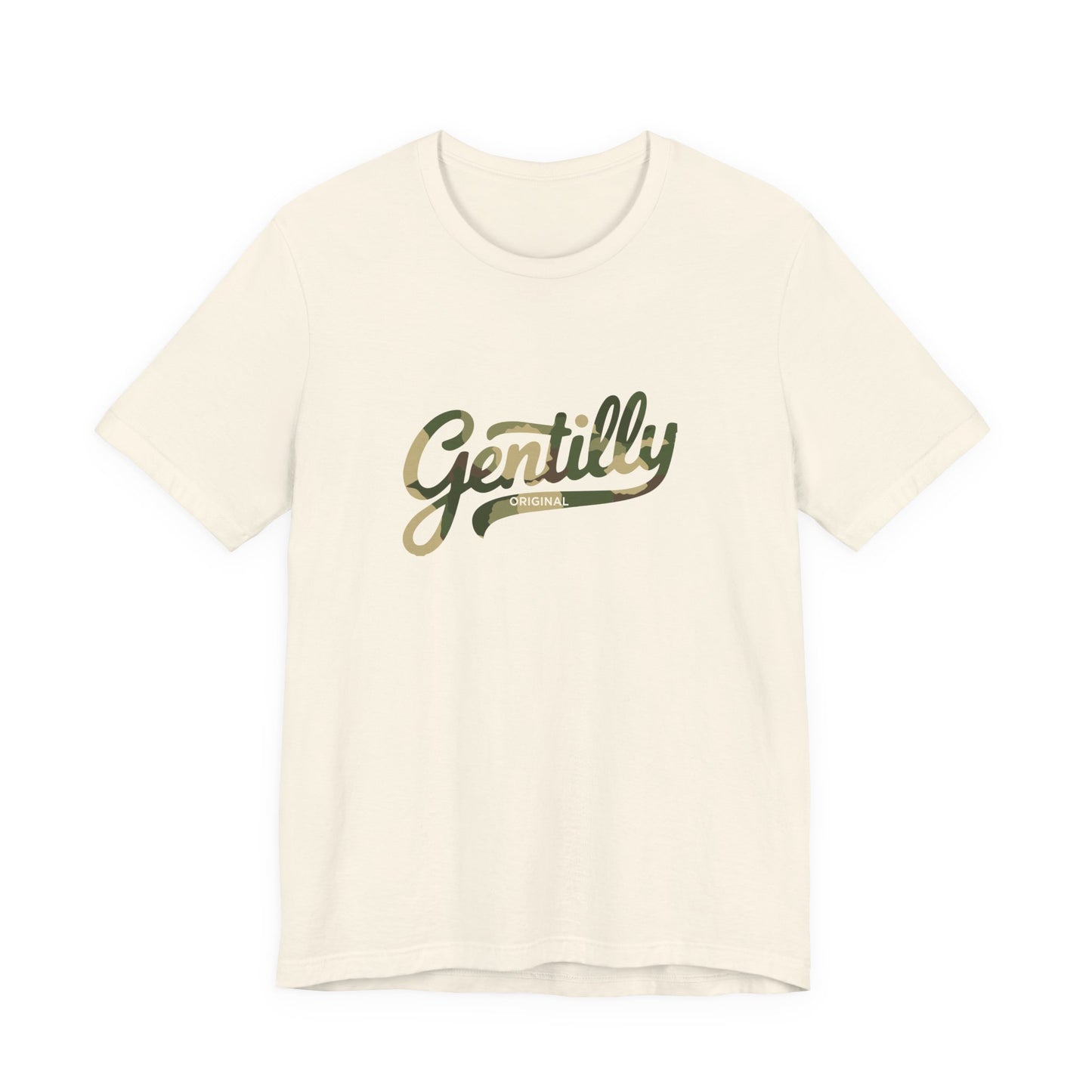 Gentilly Original T-Shirt in Cream/Camo