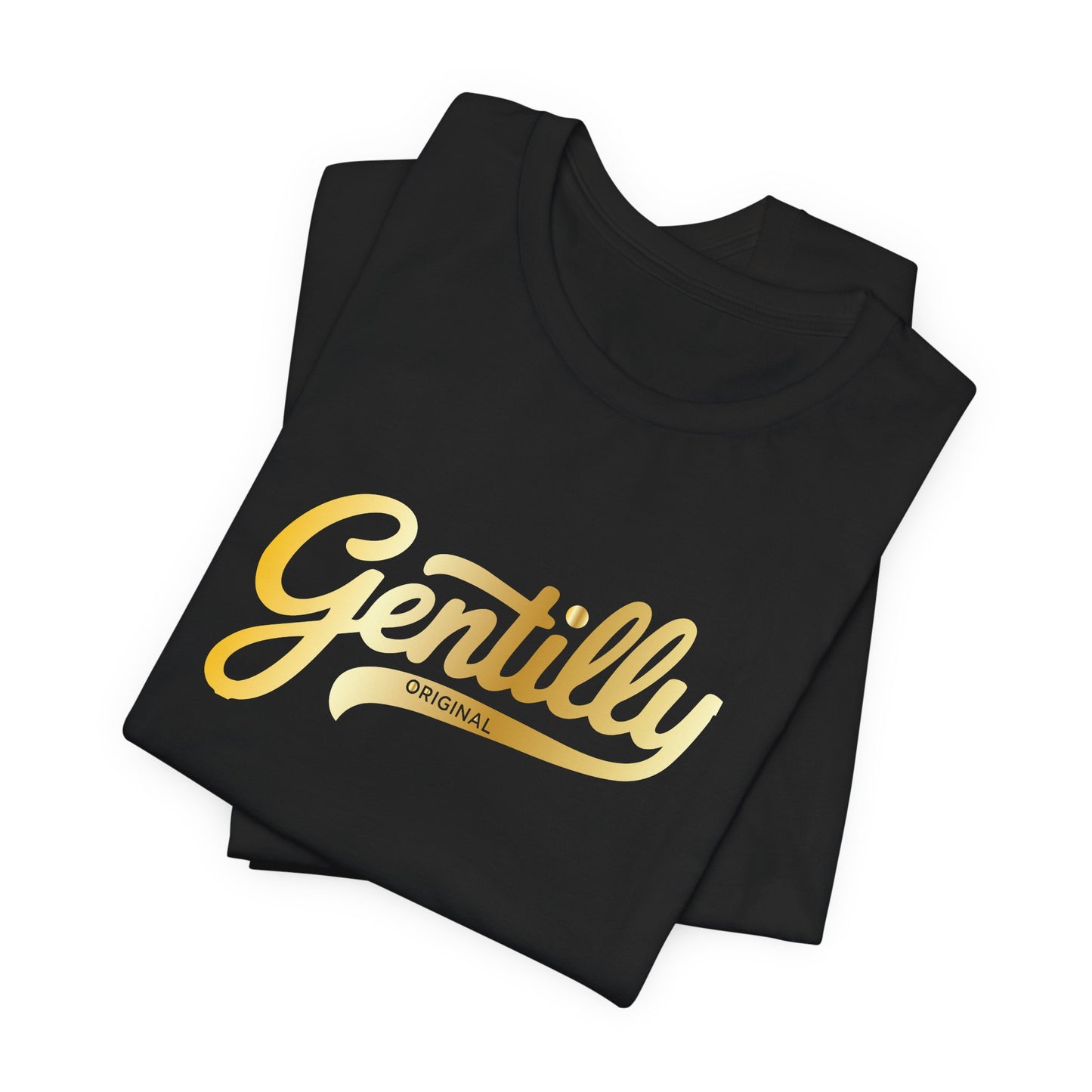 "The Gold Standard" Gentilly Original Tee in Black/Gold