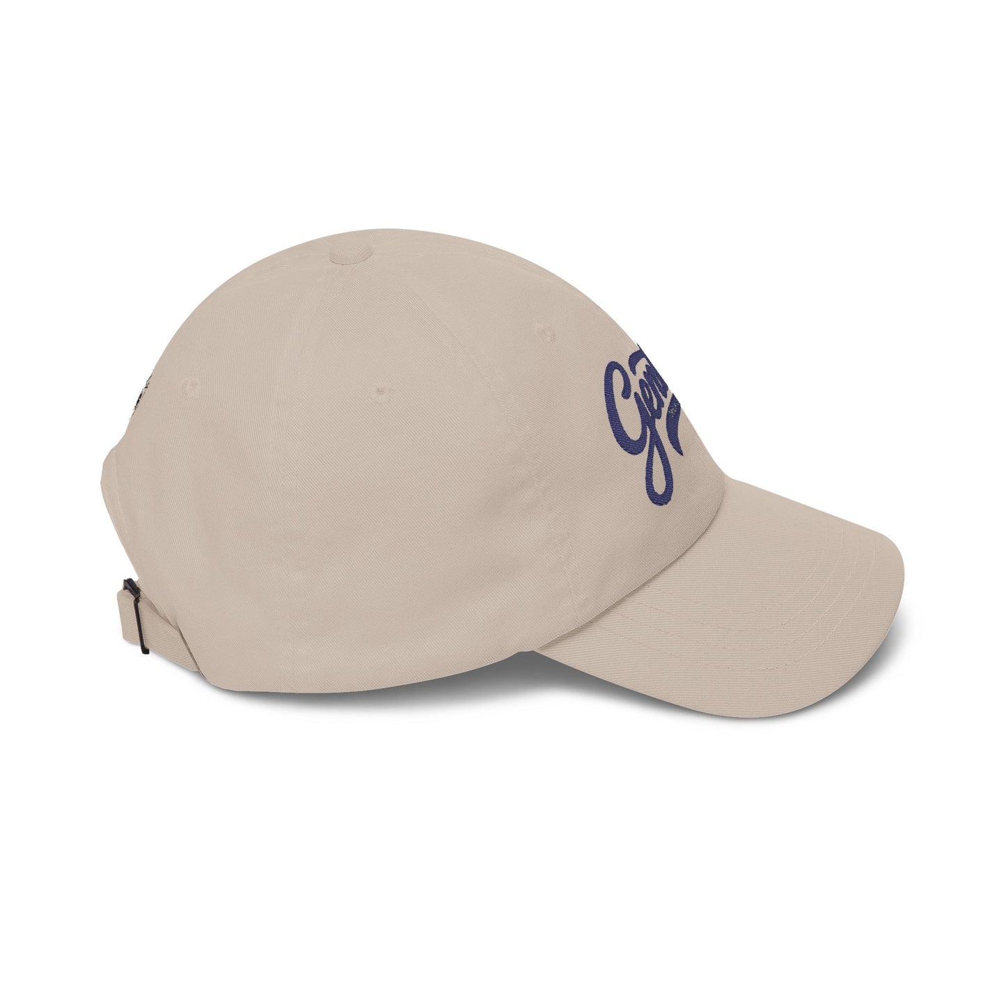 Gentilly Original Classic Dad Cap in White/Blue