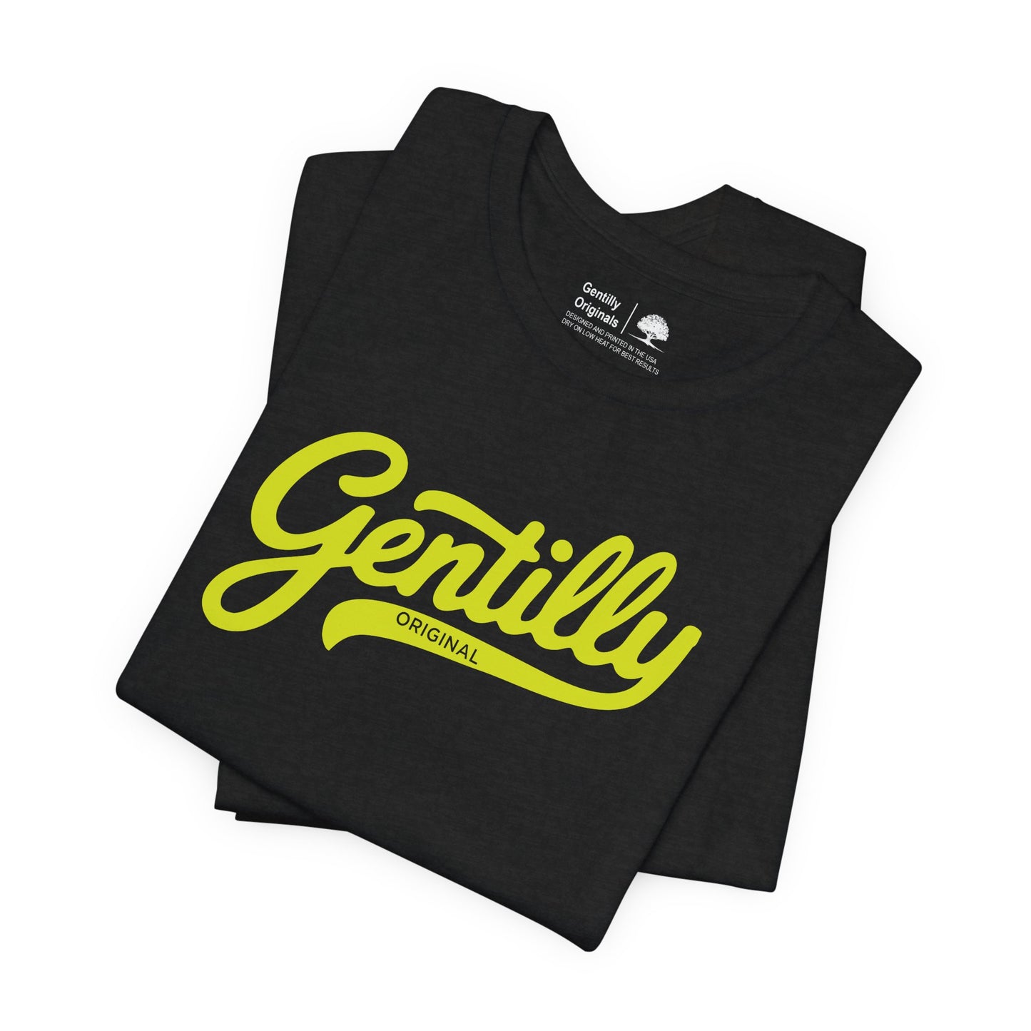 Gentilly Original T-Shirt in Black/Volt