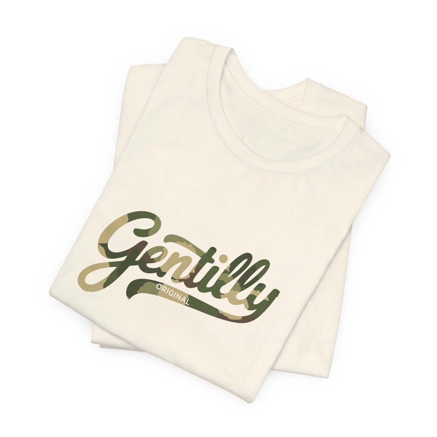 Gentilly Original T-Shirt in Cream/Camo