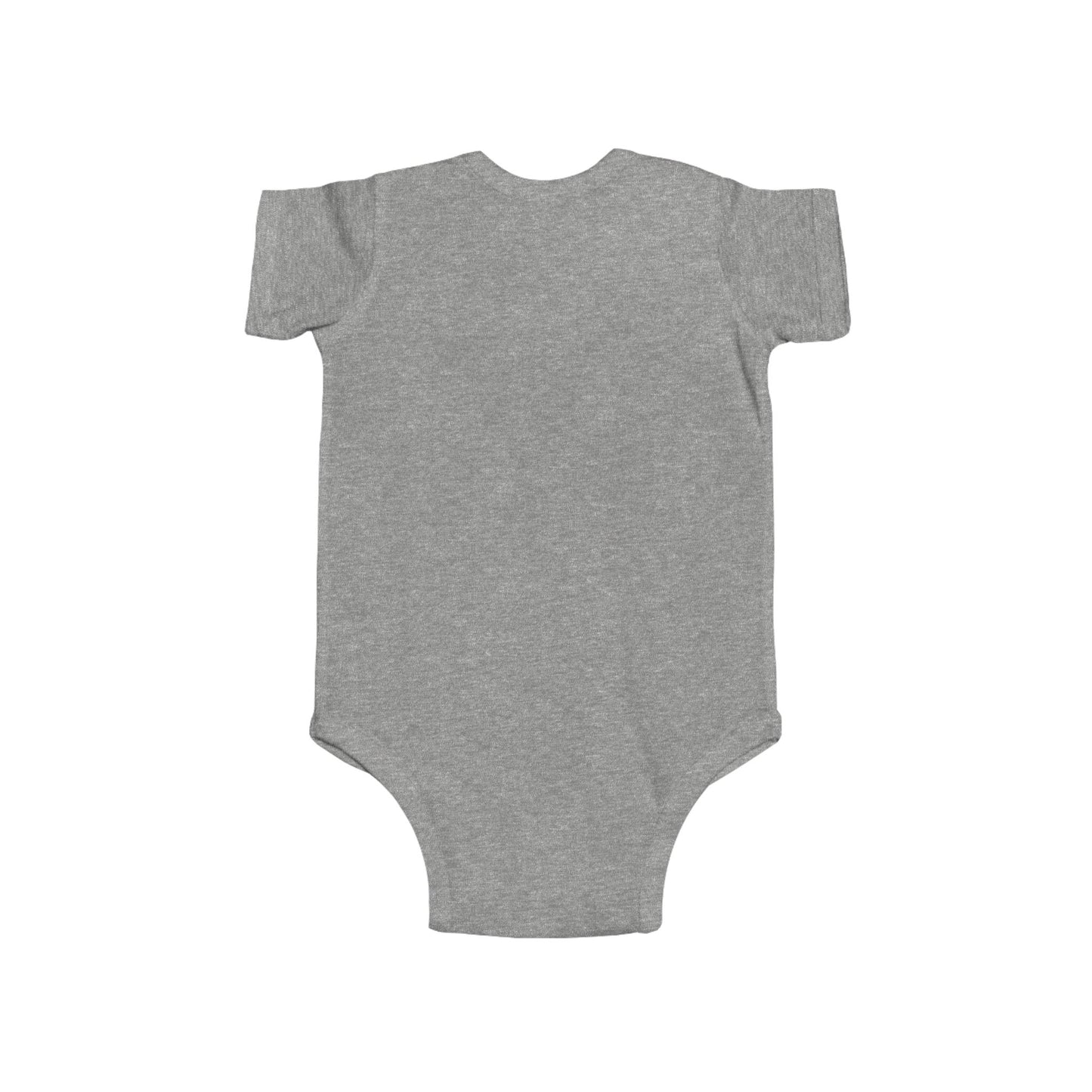 Gentilly Original Infant Bodysuit in Grey/Old Gold