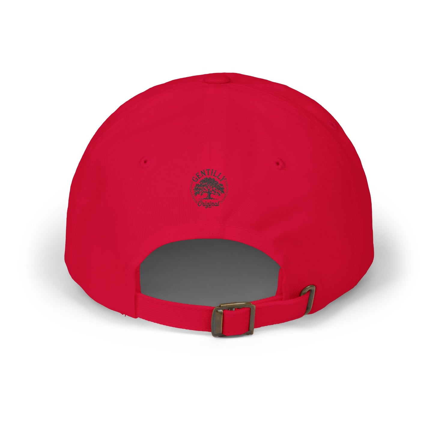 Gentilly Original Classic Dad Cap in Red/White