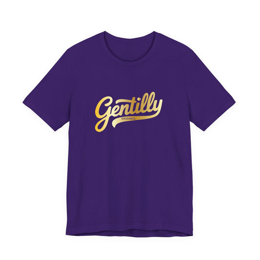 "The Gold Standard" Gentilly Original T-Shirt in Purple/Gold