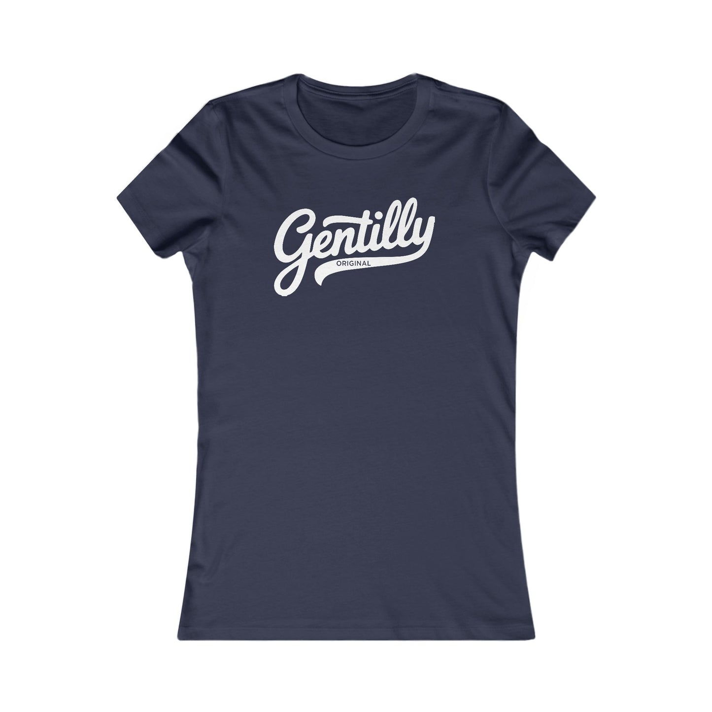 Gentilly Original Women's Tee in Navy/White