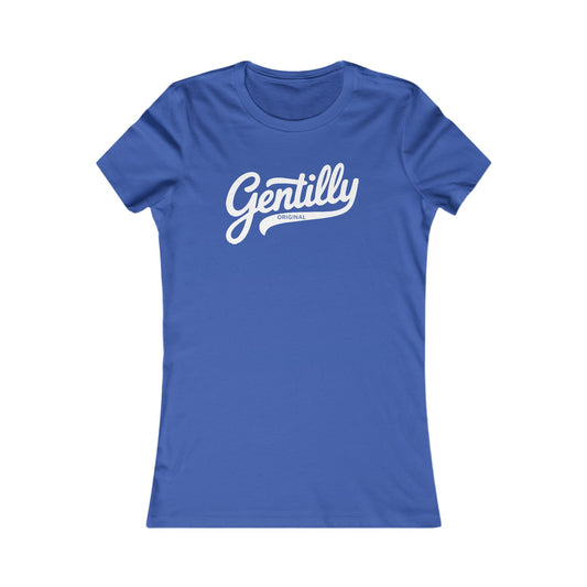 Gentilly Original Women's Tee in Blue/White