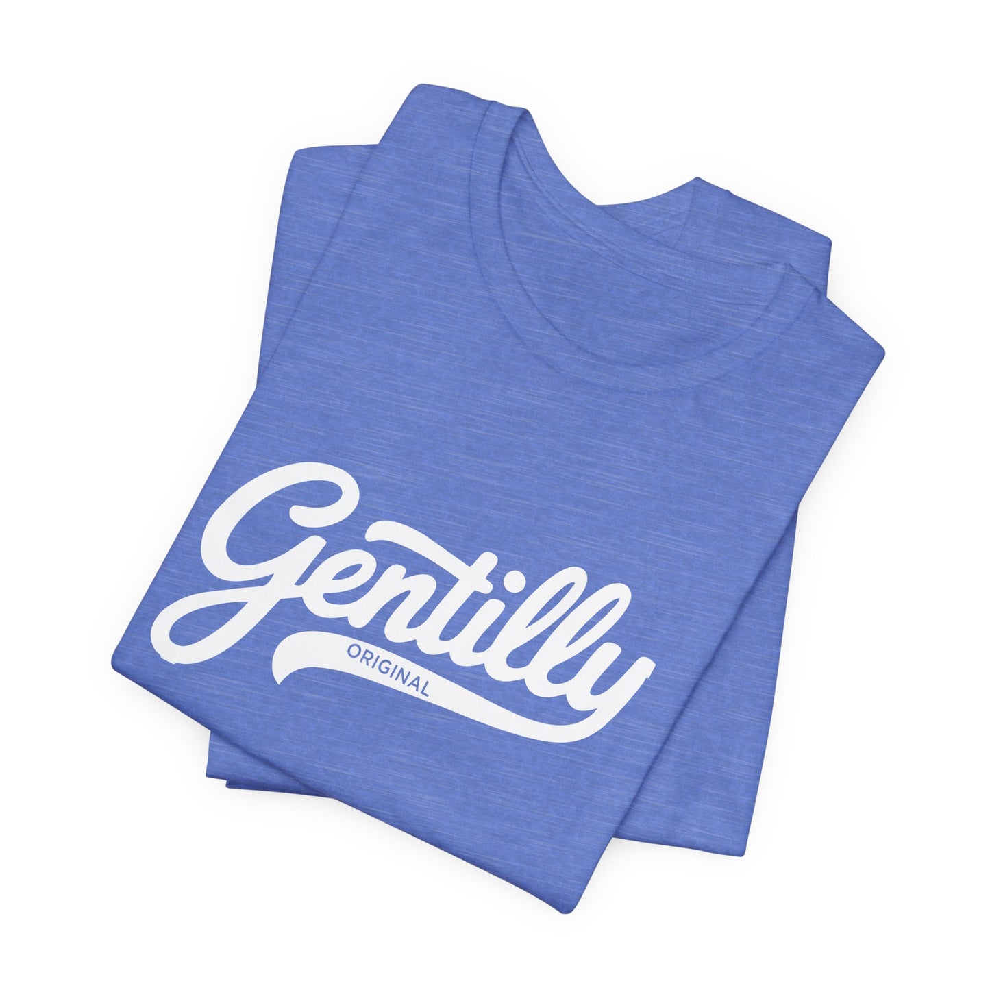 Gentilly Original T-Shirt in Baby Blue/White