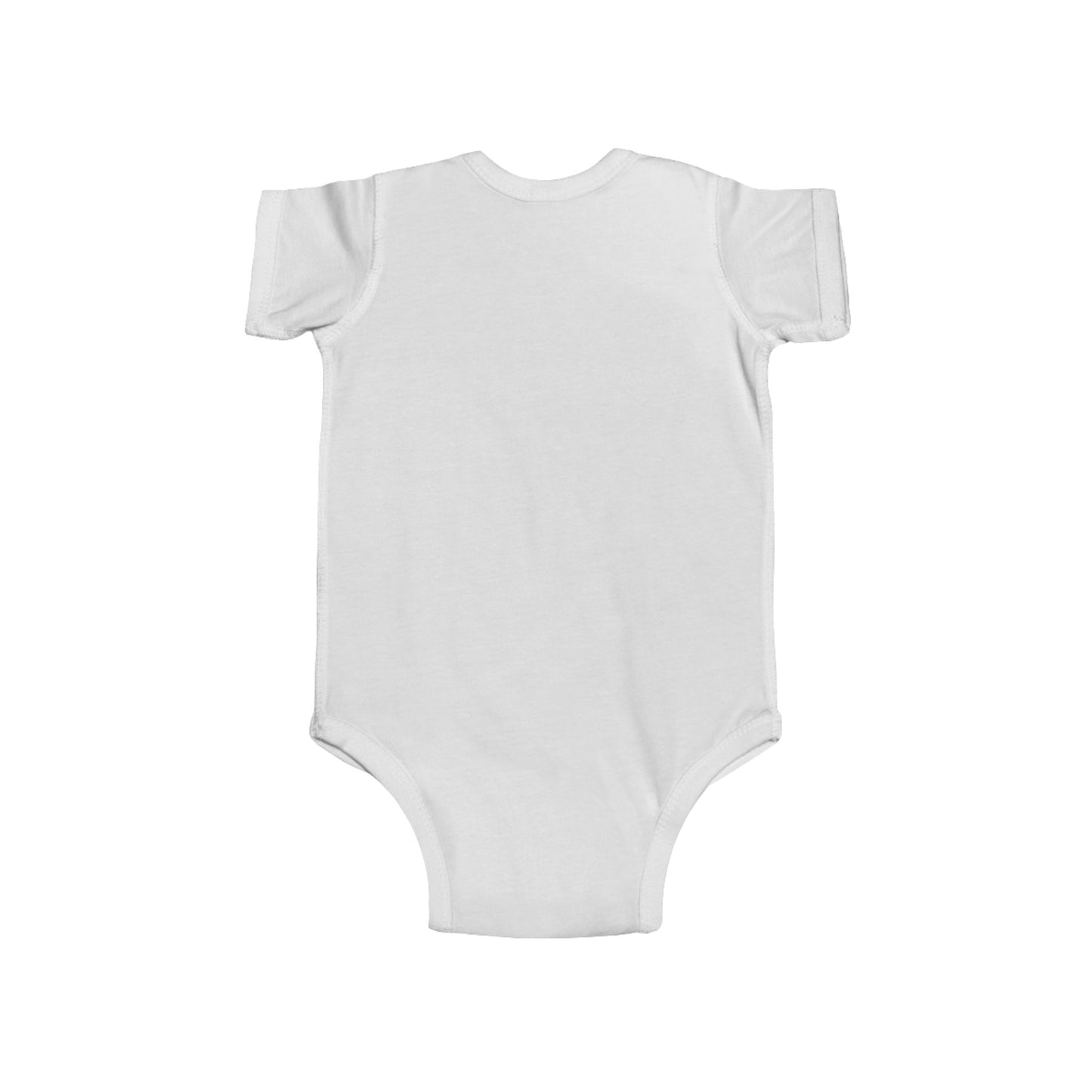 Gentilly Original Infant Bodysuit in White/Pink