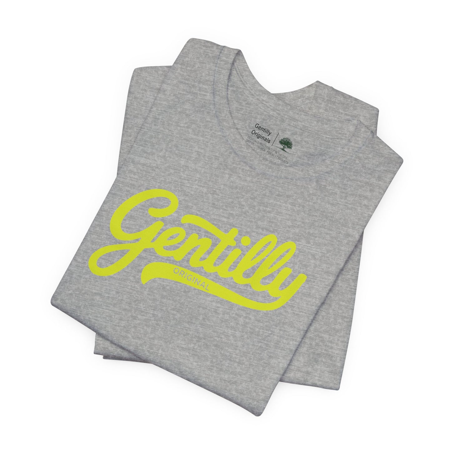 Gentilly Original T-Shirt in Grey/Volt