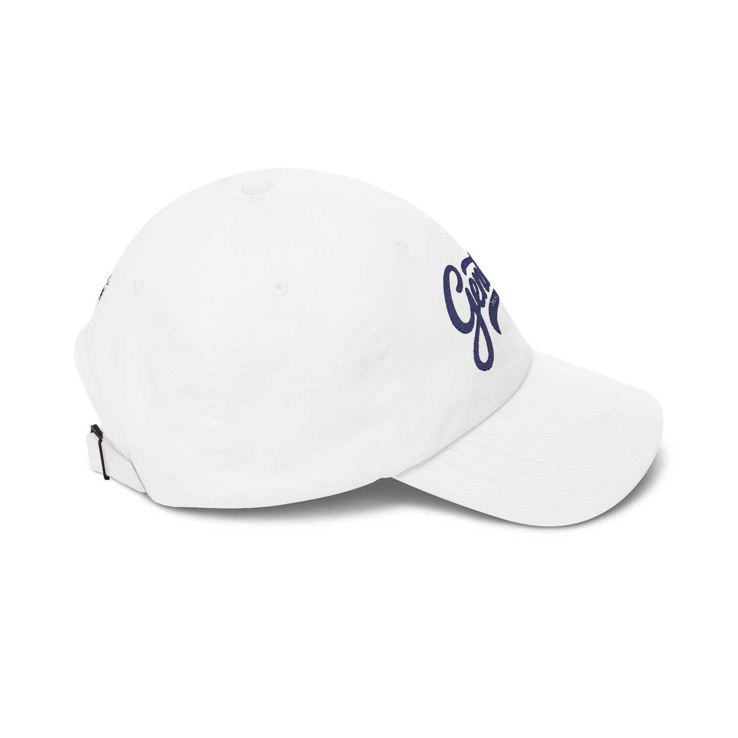 Gentilly Original Classic Dad Cap in White/Blue