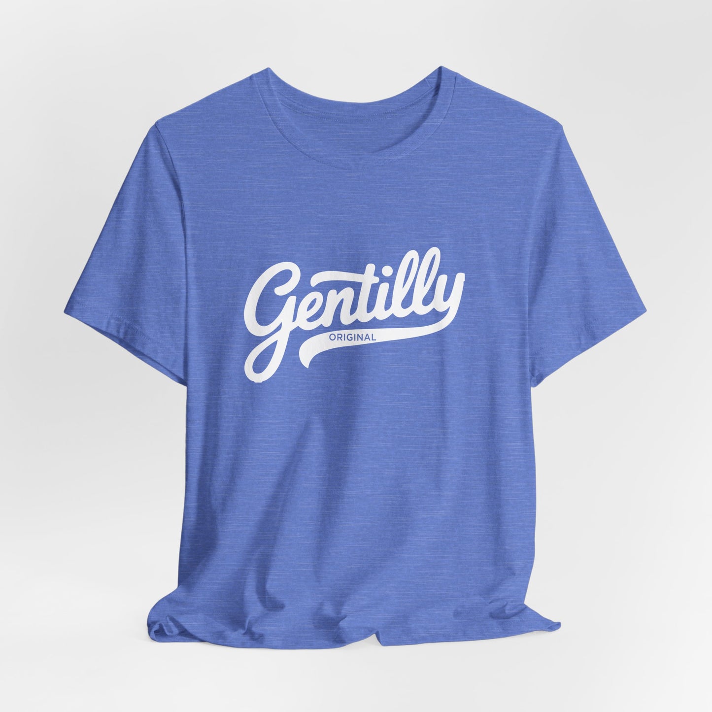 Gentilly Original T-Shirt in Baby Blue/White