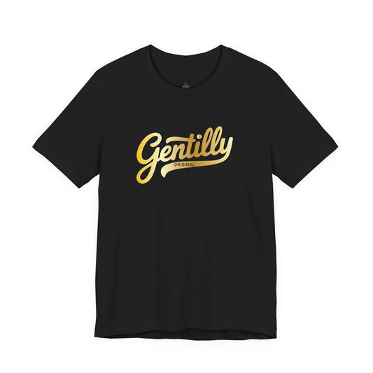 "The Gold Standard" Gentilly Original Tee in Black/Gold