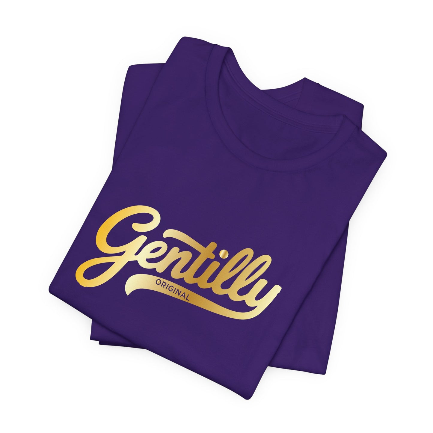 "The Gold Standard" Gentilly Original T-Shirt in Purple/Gold