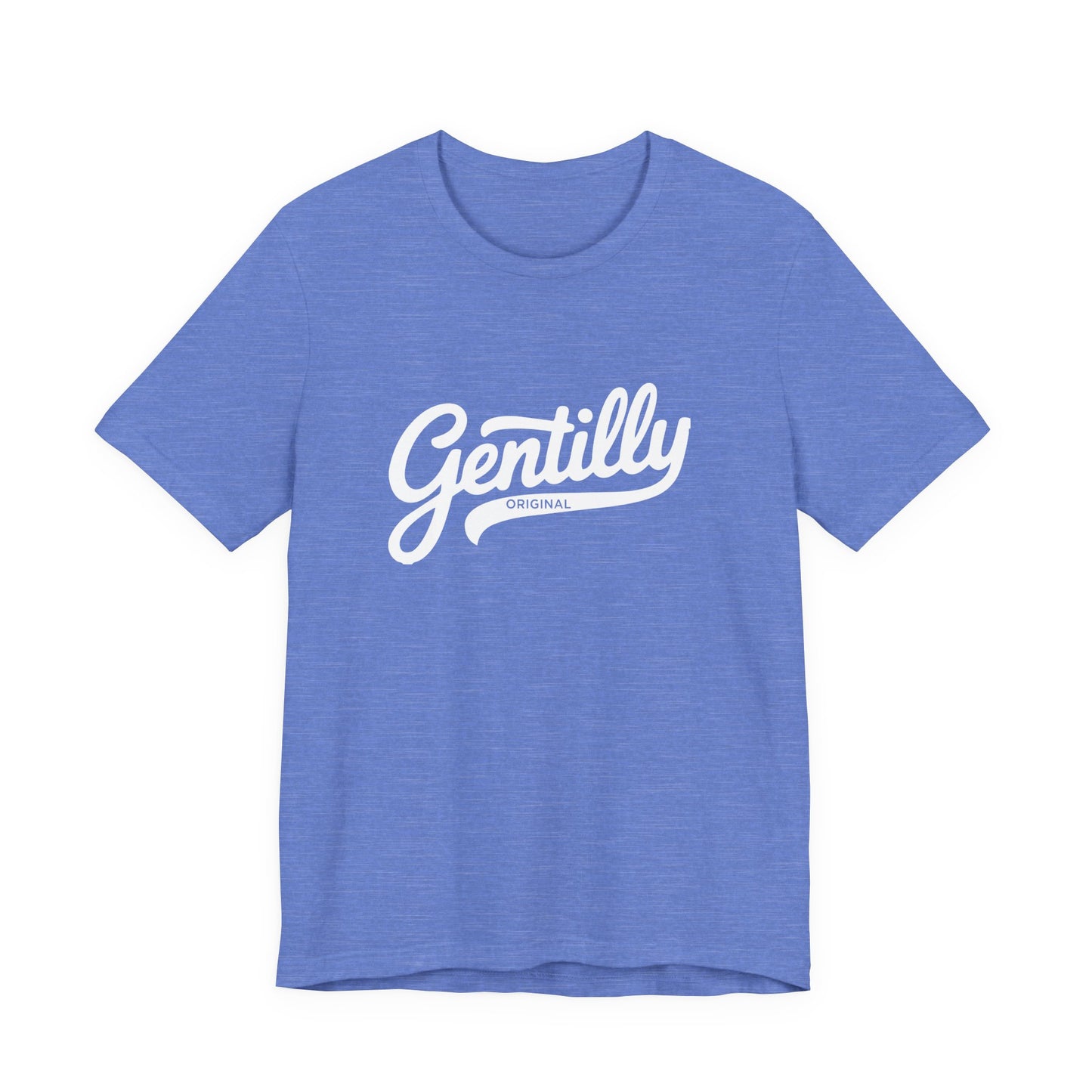 Gentilly Original T-Shirt in Baby Blue/White