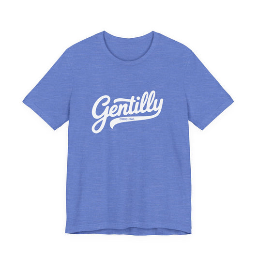 Gentilly Original T-Shirt in Baby Blue/White