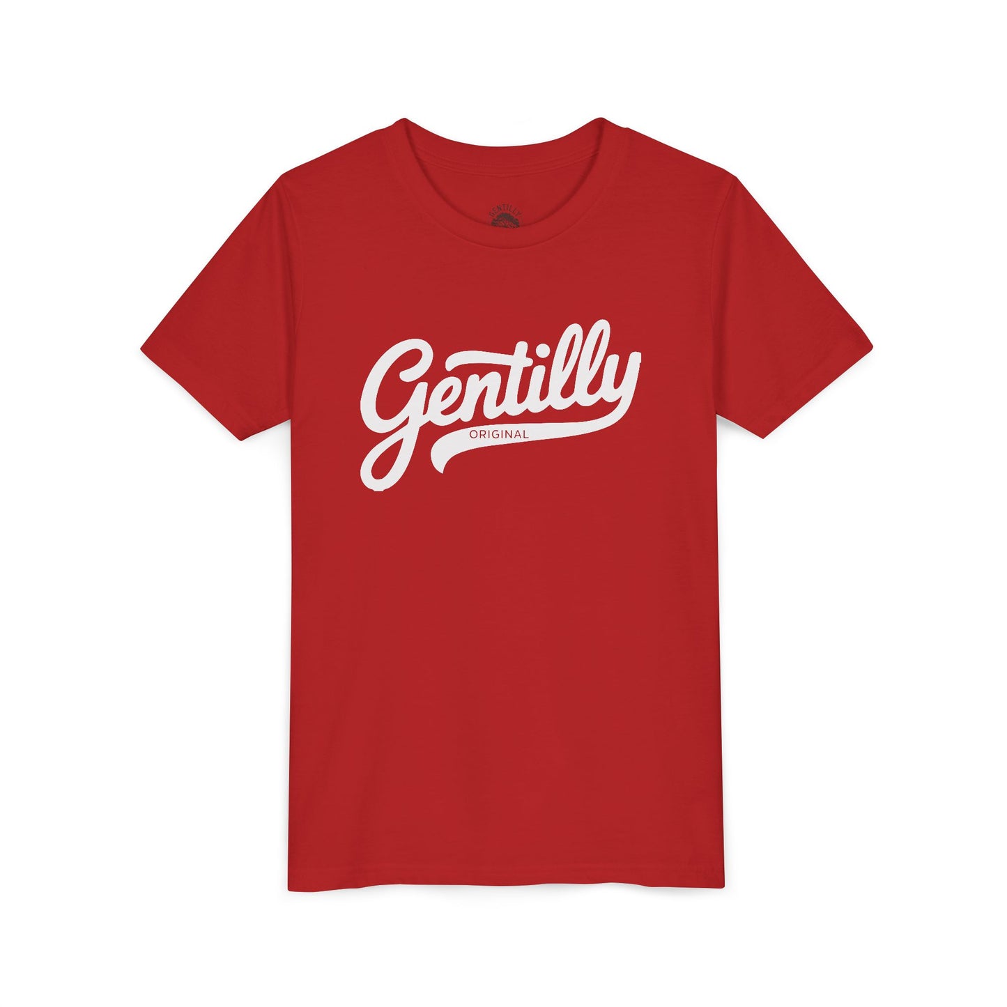 Gentilly Original Youth Tee in Red/White