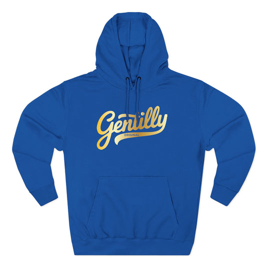 "The Gold Standard" Gentilly Original Hoodie in Blue/Gold