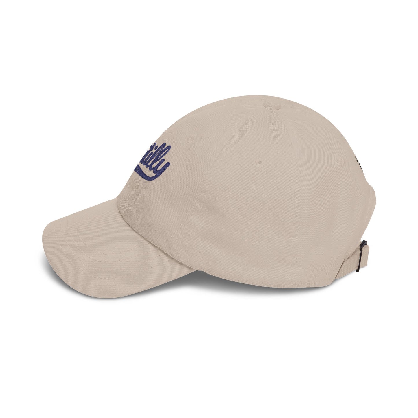 Gentilly Original Classic Dad Cap in White/Blue