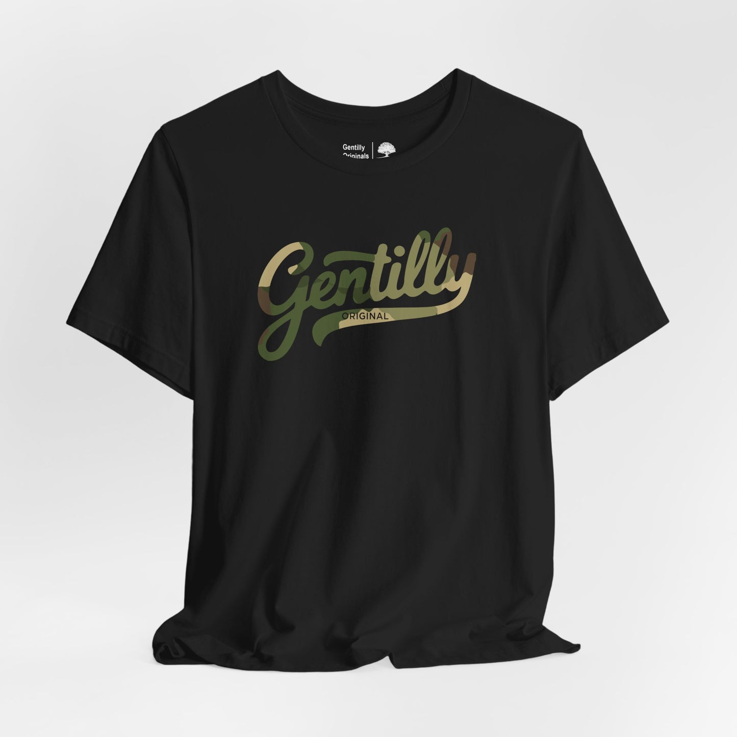 Gentilly Original Tee in Black/Camo