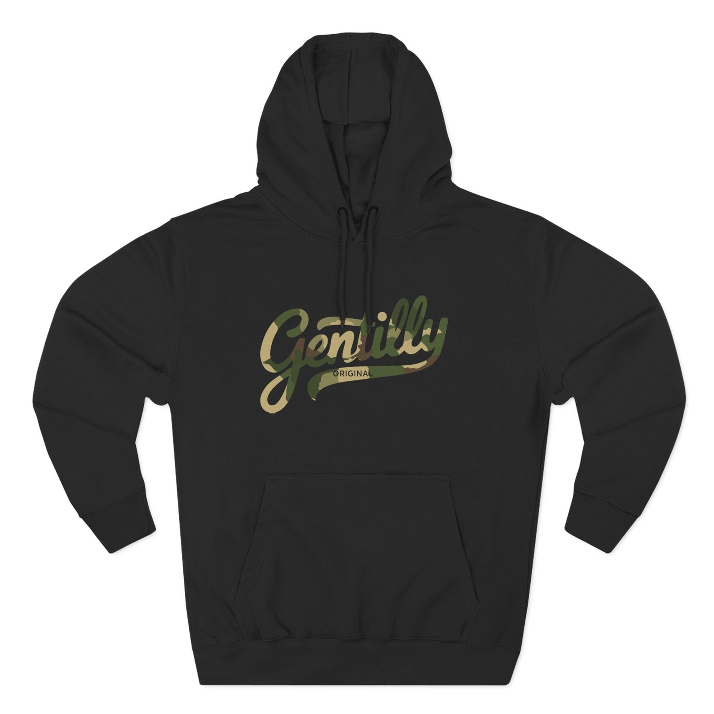 Gentilly Original Hoodie in Black/Camo