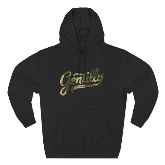 Gentilly Original Hoodie in Black/Camo