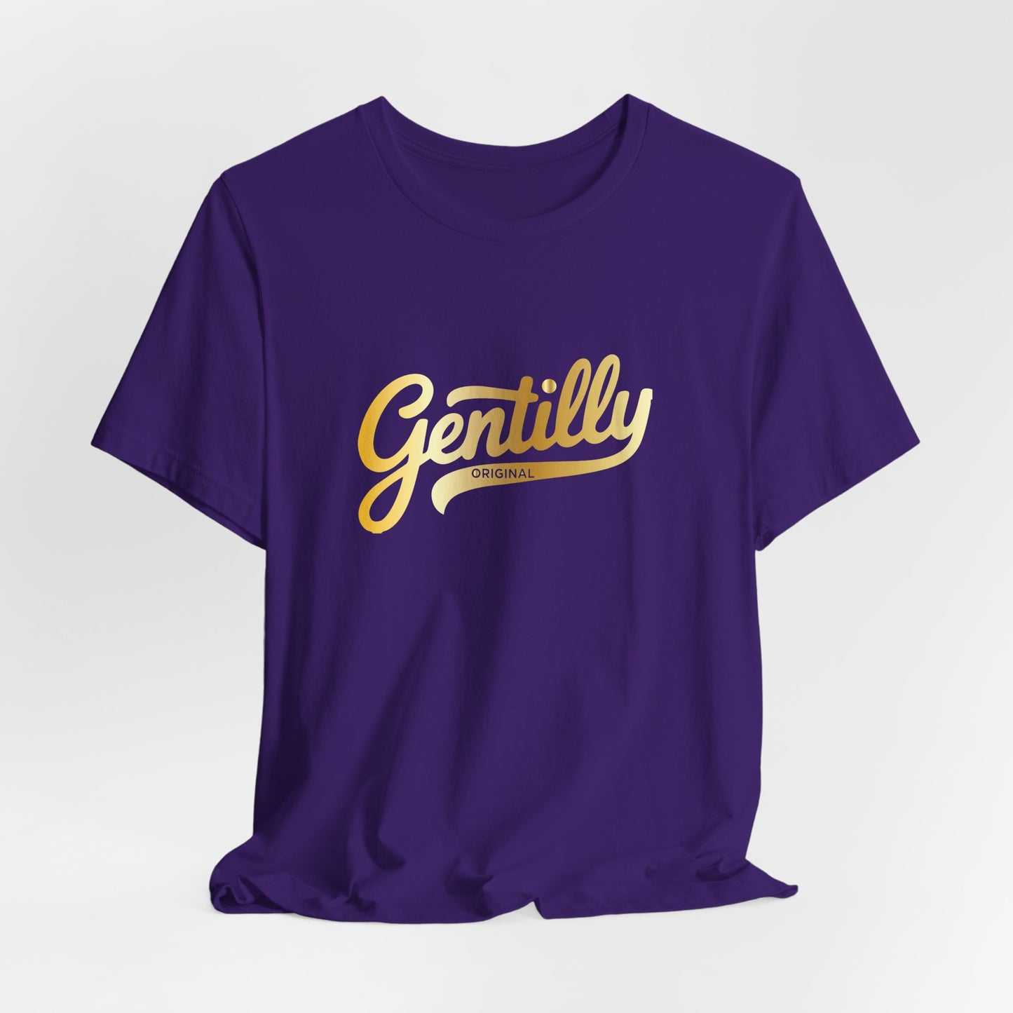 "The Gold Standard" Gentilly Original T-Shirt in Purple/Gold